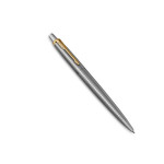 Parker Jotter 70th Anniversary Ballpoint Pen - Stainless Steel Gold Trim - Picture 1